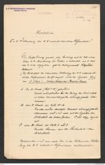 k.k. naturhistorisches Hofmuseum, Intendanzakten 1885-1896 (Hauer), Aktenzahl Z.559/1890, Seite 1